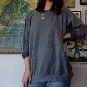 Oversized Sparkle & Fade Sweatshirt